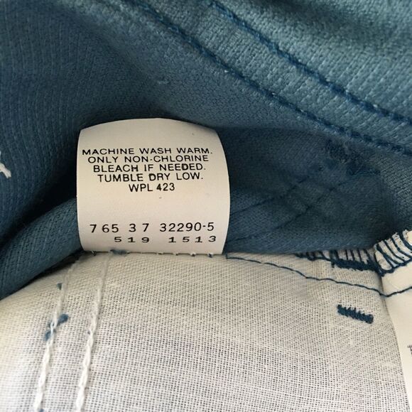 VINTAGE Levi’s 519 Blue Corduroy Pants 31 x 34 - Picture 3 of 9